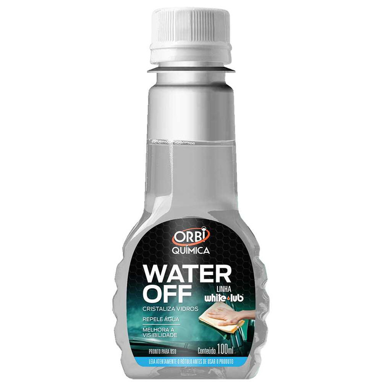 محلول نانو کننده و آب گریز شیشه خودرو "اوربی" برزیل مدل WATER OFF قطره هرگز