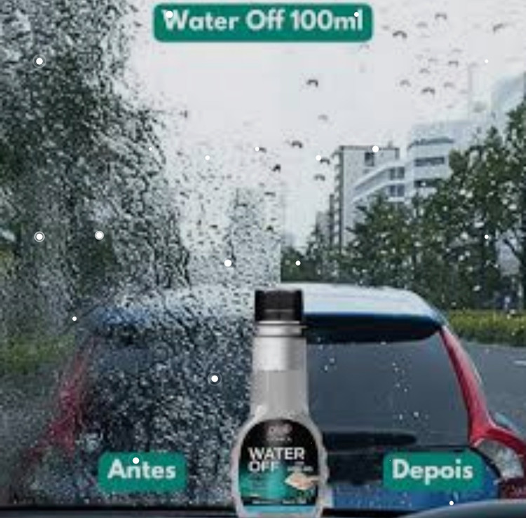 محلول نانو کننده و آب گریز شیشه خودرو "اوربی" برزیل مدل WATER OFF قطره هرگز