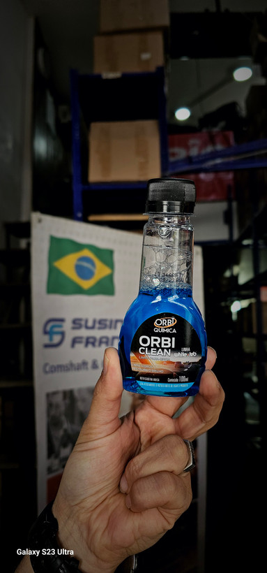 محلول شیشه شور اوربی برزیل مدل ORBI-CLEAN درخشندگی و پاکیزگی